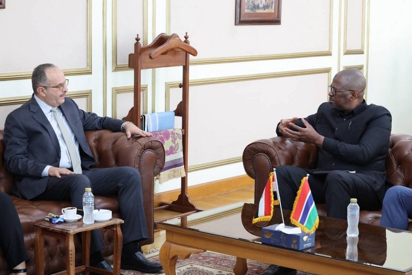 Gambia explores cooperation with the Arab Contractors